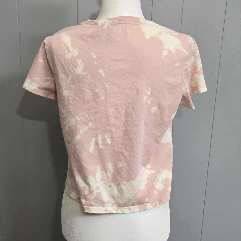 H&M Divided Baby It You Bleach Dye Top Size M - Picture 7 of 10